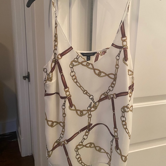 EUC Banana Republic chain link camisole tank xs - Picture 7 of 9